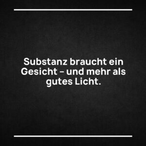 Statement-Bild: "Eine Marke, die niemanden irritiert, fällt auch niemandem auf."